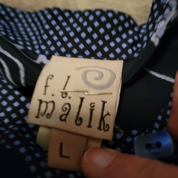 Vintage - F. L. Malik (Ivy Jane brand now)- 1990's skirt/jacket/sweater separate - Picture 7 of 16